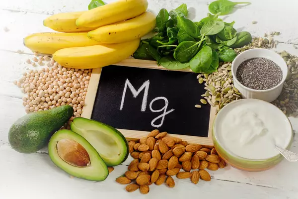 Excess of magnesium